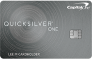 Capital One QuicksilverOne® Cash Rewards