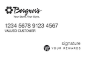 Bergner's Credit Card
